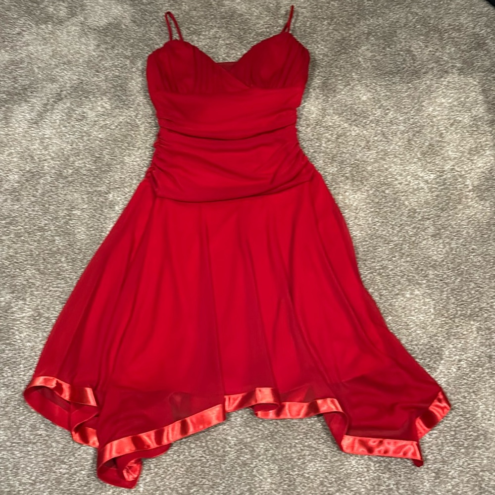 Size small womens red dress